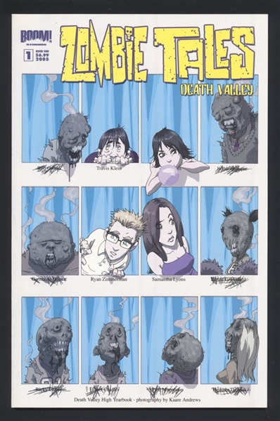 Zombie Tales: Death Valley #1 NM Kaare Andrews Cover 2008 Boom! Comic Book