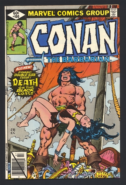 Conan the Barbarian #100 NM Death of Belit 1979 Marvel Comic Book