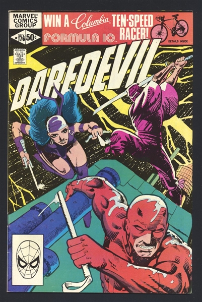 Daredevil #176 FN 1st Stick Frank Miller 1981 Marvel Comic Book