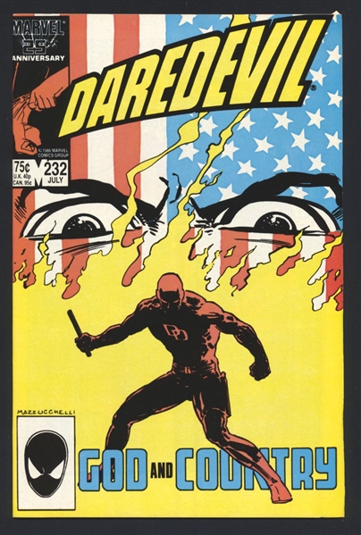 Daredevil #232 NM 1st Nuke Frank Miller 1986 Marvel Comic Book