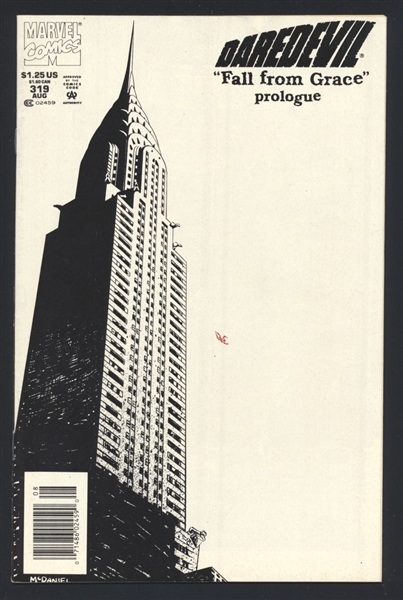 Daredevil #319 VF/NM NEWSSTAND 1993 Marvel Comic Book