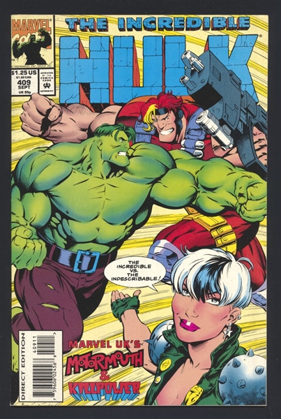 Incredible Hulk #409 NM 1st Jason 1993 Marvel Comic Book