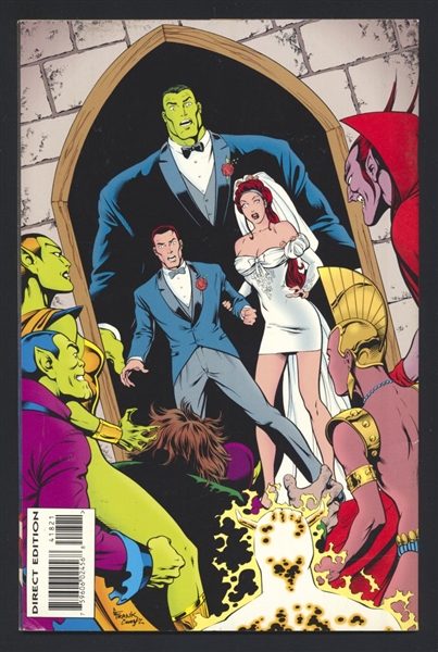 Incredible Hulk #418 VG Wraparound Die-Cut Cover 1994 Marvel Comic Book
