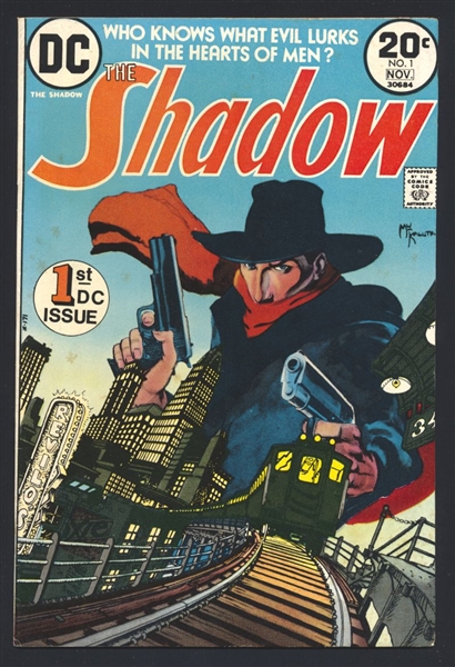 Shadow (V2) #1 FN MIchael W Kaluta 1973 DC Comic Book