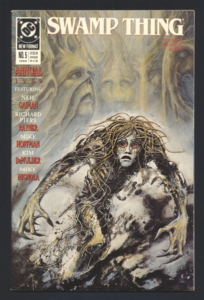 Swamp Thing (V2) Annual #5 VF Neil Gaiman 1989 DC Comic Book