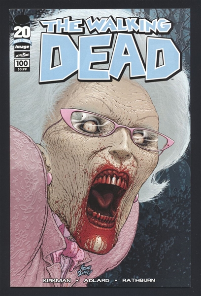 The Walking Dead #100 NM Frank Quitely Variant 2012 Image Comic Book