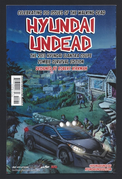 The Walking Dead #100 NM Frank Quitely Variant 2012 Image Comic Book