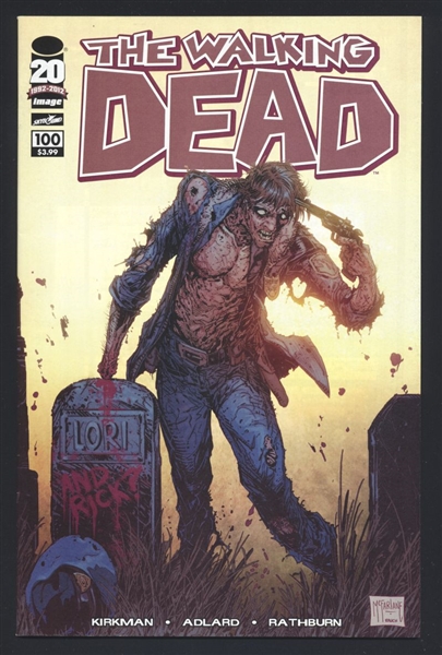 The Walking Dead #100 VF/NM McFarlane Variant 2012 Image Comic Book