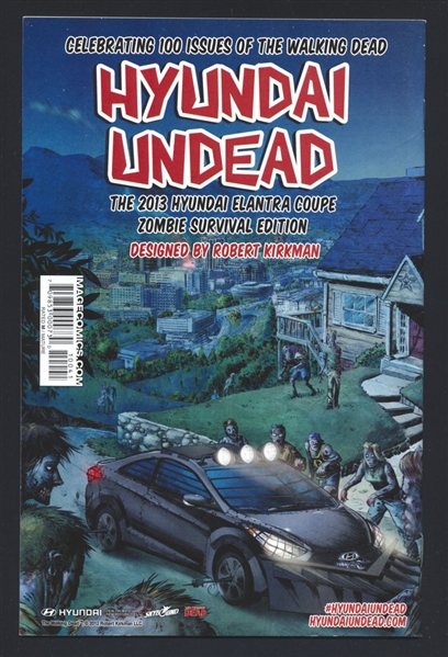 The Walking Dead #100 VF/NM McFarlane Variant 2012 Image Comic Book