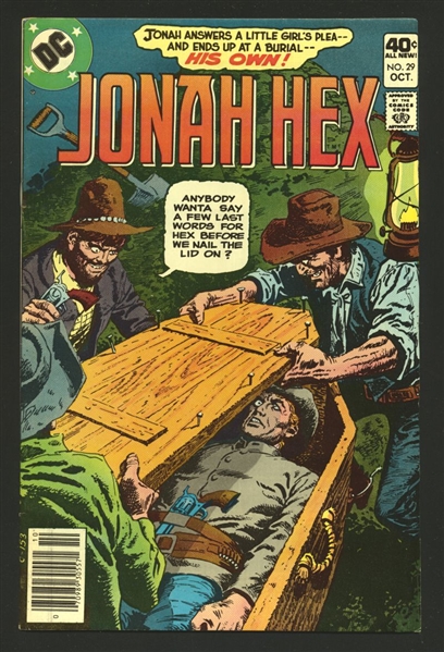 Jonah Hex #29 VF 1979 DC Comic Book