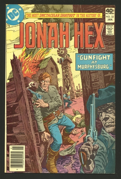 Jonah Hex #32 VF/NM Origin Issue 1980 DC Comic Book