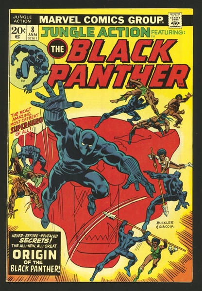Jungle Action #8 FN Origin Black Panther 1st Malice 1974 Marvel Comic Book