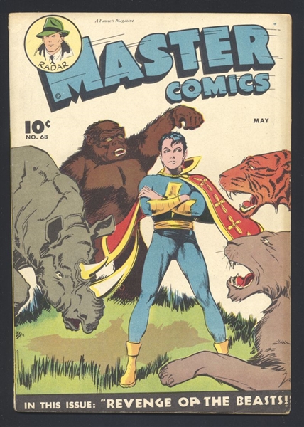 Master Comics #68 VGF Captain Marvel 1946 Fawcett Comic Book