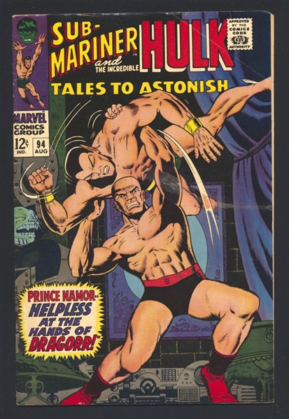Tales To Astonish #94 FN 1st The Gnome 1967 Marvel Comic Book