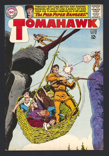 Tomahawk #98 FVF 1965 DC Comic Book