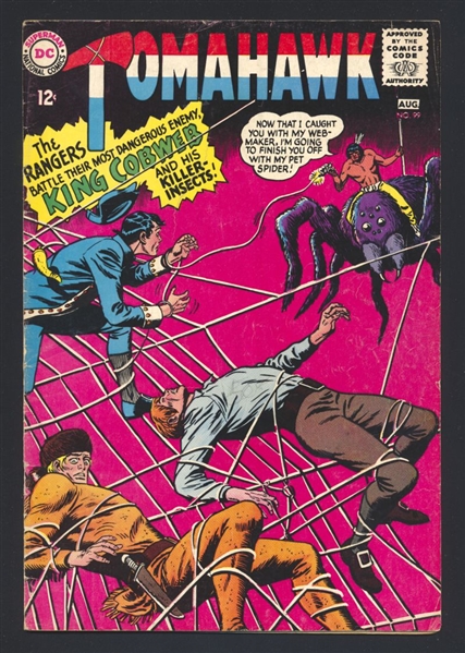 Tomahawk #99 VG 1965 DC Comic Book
