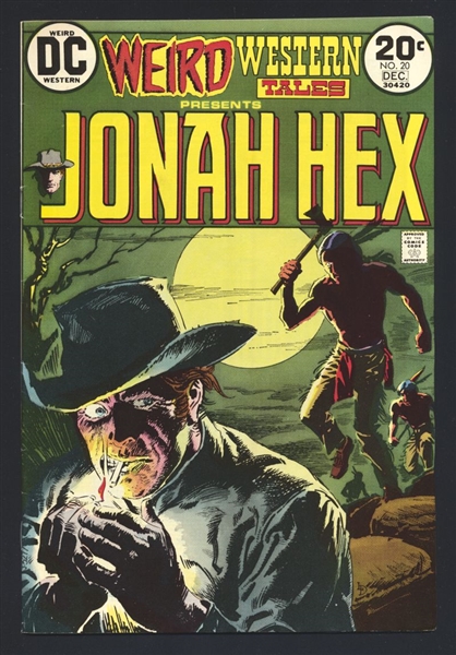 Weird Western Tales #20 FVF Jonah Hex 1973 DC Comic Book
