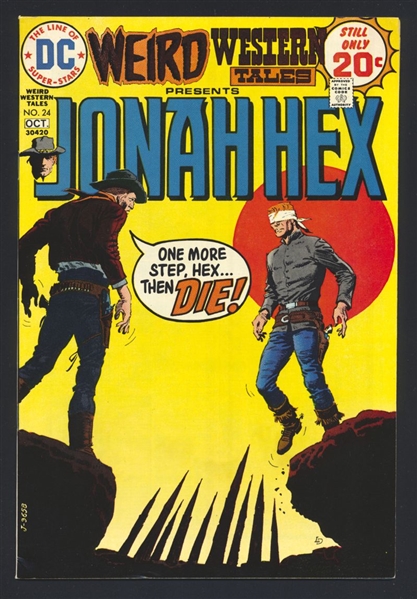 Weird Western Tales #24 VF Blind Jonah Hex 1974 DC Comic Book