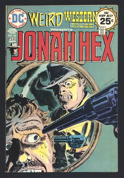 Weird Western Tales #26 VF Jonah Hex 1975 DC Comic Book