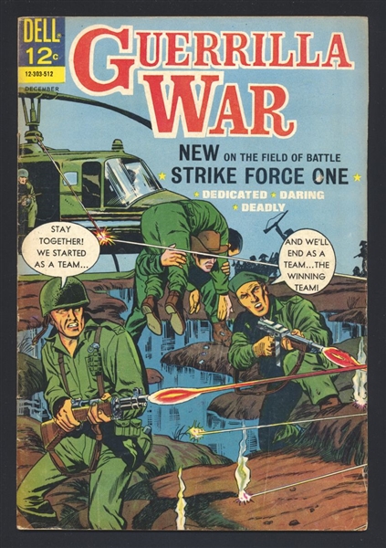 Guerrilla War #13 VG 1965 Dell Comic Book
