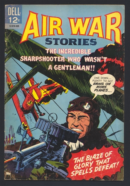 Air War Stories #7 GVG 1966 Dell Comic Book