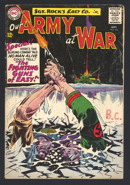 Our Army At War #146 G Sgt. Rock 1964 DC Comic Book