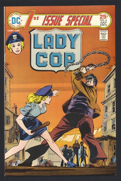 First Issue Special #4 VG Lady Cop 1975 DC Comic Book