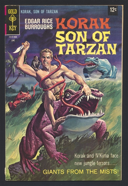 Korak, Son of Tarzan #23 FN 1968 Gold Key Comic Book