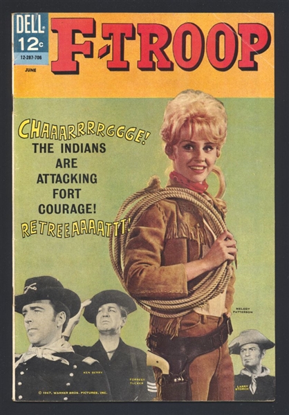 F-Troop #6 FN Melody Patterson Photo Cover 1967 Dell Comic Book