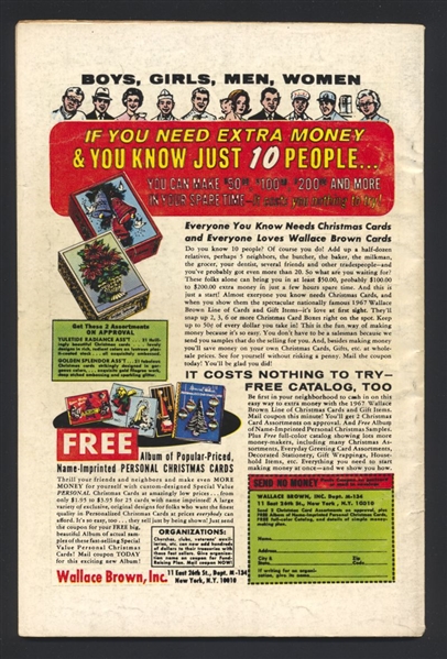 Fantasy Masterpieces (V1) #10 VG All Winners Squad 1967 Marvel Comic Book