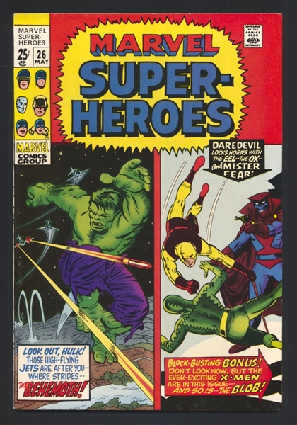 Marvel Super-Heroes (V1) #26 VF 1970 Marvel Comic Book
