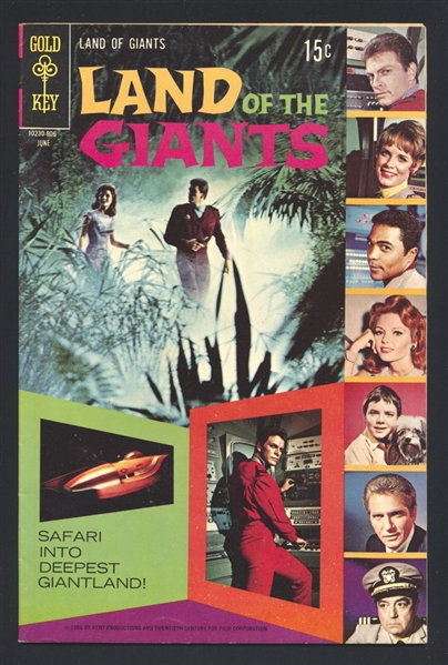 Land of the Giants #4 VF 1969 Gold Key Comic Book