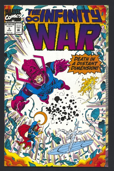 The Infinity War #3 VF 1992 Marvel Comic Book