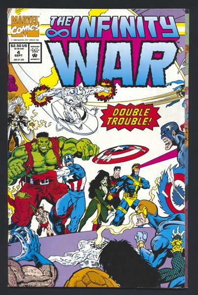 The Infinity War #4 FN 1992 Marvel Comic Book