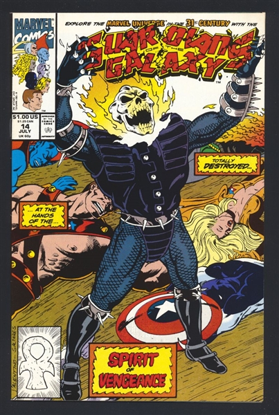 Guardians of the Galaxy #14 VF 1991 Marvel Comic Book