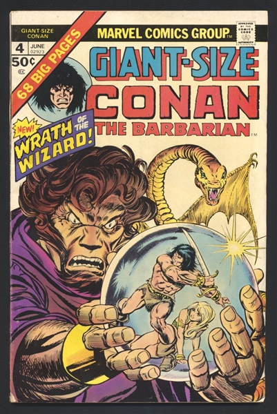 Giant-Size Conan #4 VGF 1975 Marvel Comic Book
