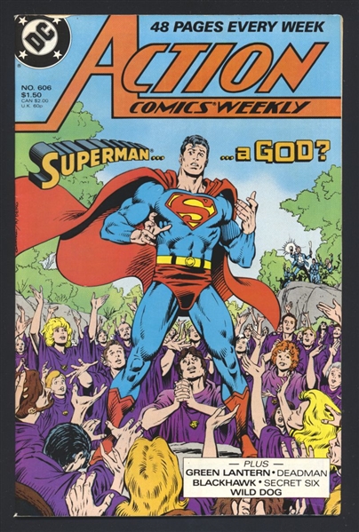 Action Comics #606 VF 1988 DC Comic Book