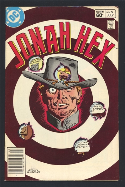 Jonah Hex #74 VG NEWSSTAND 1983 DC Comic Book