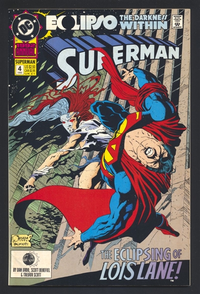 Superman (V2) Annual #4 VG Eclipso The Darkness Within 1992 DC Comic Book