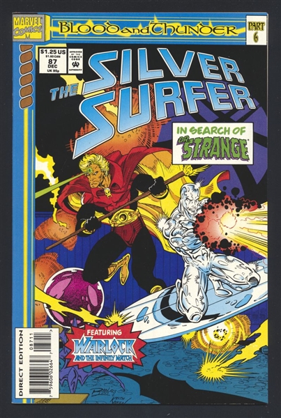 The Silver Surfer (1987) #87 NM Blood and Thunder p6 1993 Marvel Comic Book