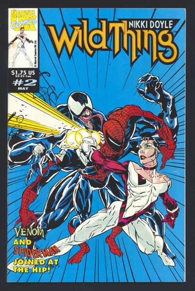 Wild Thing #2 NM Venom Spider-Man 1993 Marvel Comic Book
