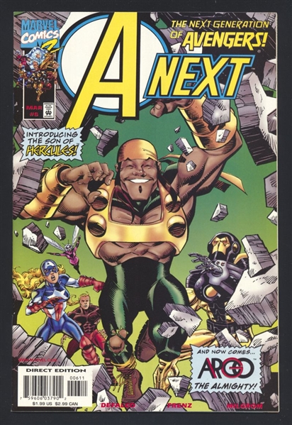 A-Next #6 NM 1st Argo 1999 Marvel Comic Book