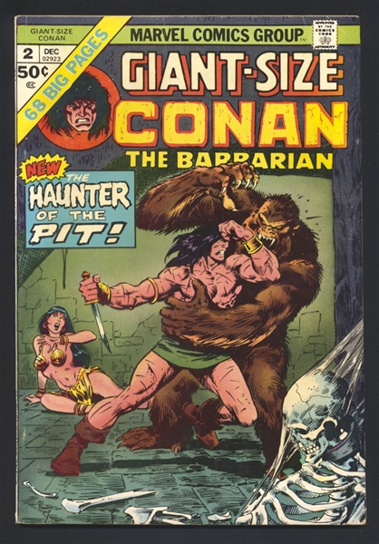 Giant-Size Conan #2 FN 1974 Marvel Comic Book