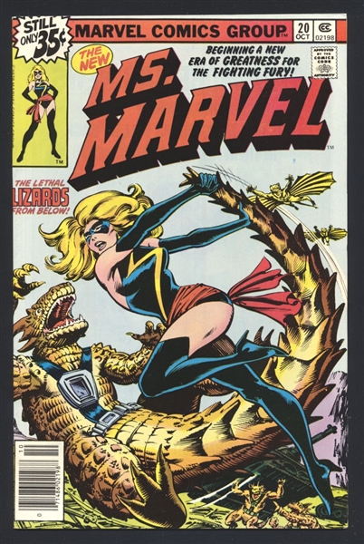 Ms. Marvel #20 VF/NM New Costume 1978 Marvel Comic Book