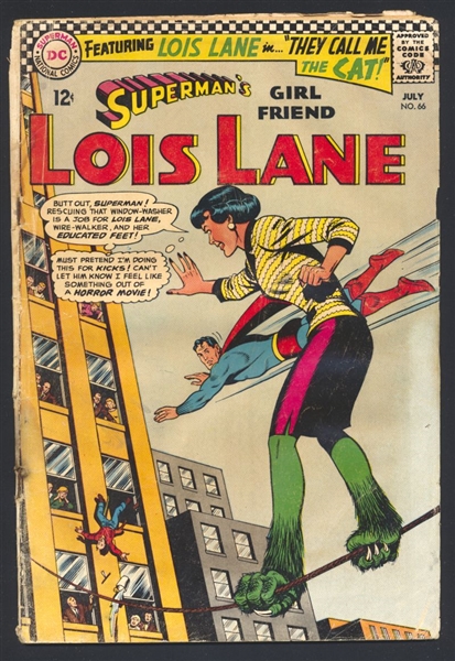 Superman's Girl Friend Lois Lane #66 G 1966 DC Comic Book