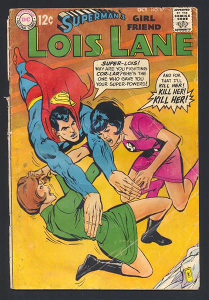 Superman's Girl Friend Lois Lane #87 FR 1968 DC Comic Book