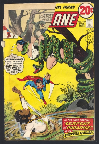 Superman's Girl Friend Lois Lane #129 FR 1973 DC Comic Book