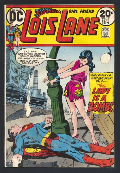 Superman's Girl Friend Lois Lane #133 G 1973 DC Comic Book