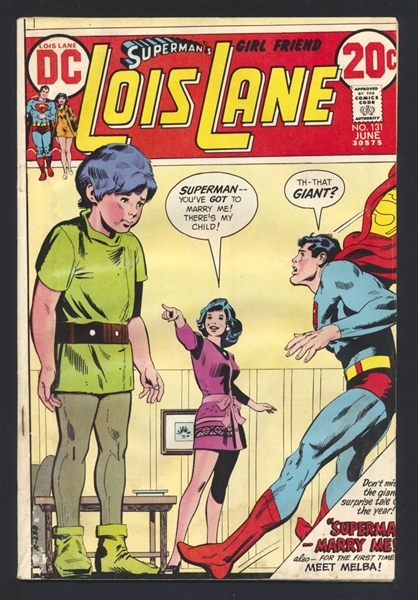 Superman's Girl Friend Lois Lane #131 FR 1973 DC Comic Book