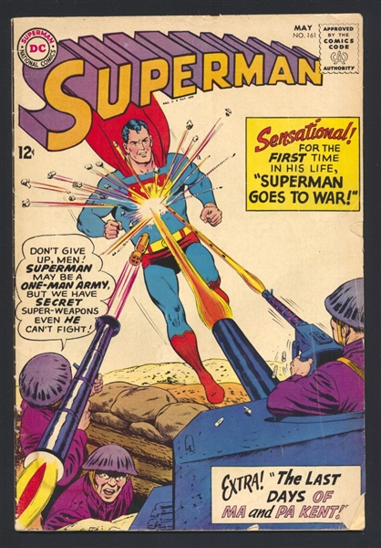 Superman #161 GVG 1963 DC Comic Book